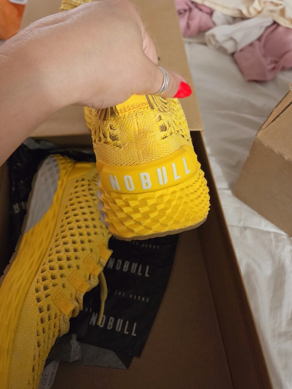 NOBULL Kids' Yellow Trainer - Lightweight Performance Shoe